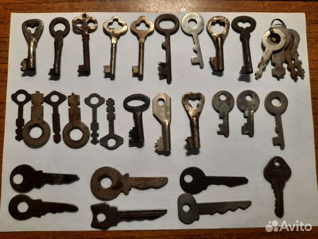 Ключи старинные (заготовки)