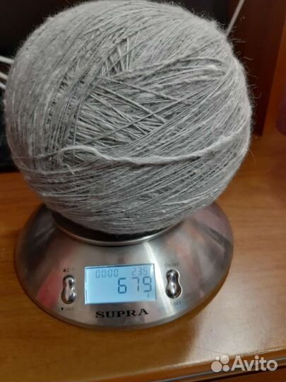 Пряжа из пуха ангорско кролика