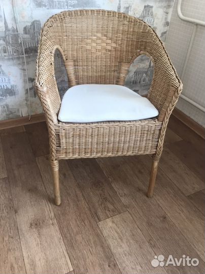 Стул икея плетеный