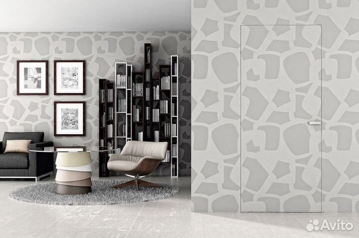 Двери скрытые межкомнатные