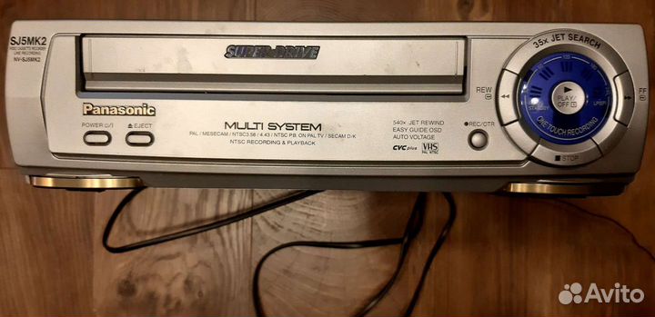 Видеомагнитофон panasonic SJ5MK2