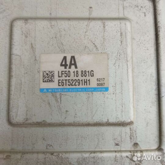 Блок управления двигателем Mazda 3 BK