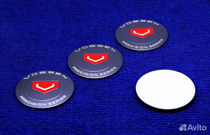 Комплект 3D наклеек диска Vossen 56,65 мм