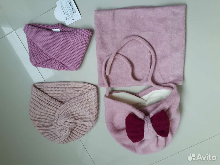 Головные уборы на девочку 98-104