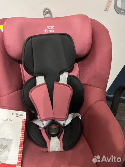 Автокресло britax romer dualfix wine