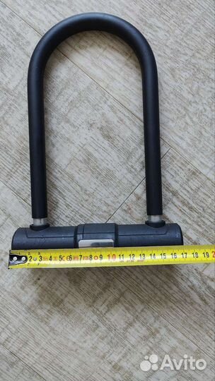 Замок скоба для велосипеда, трос