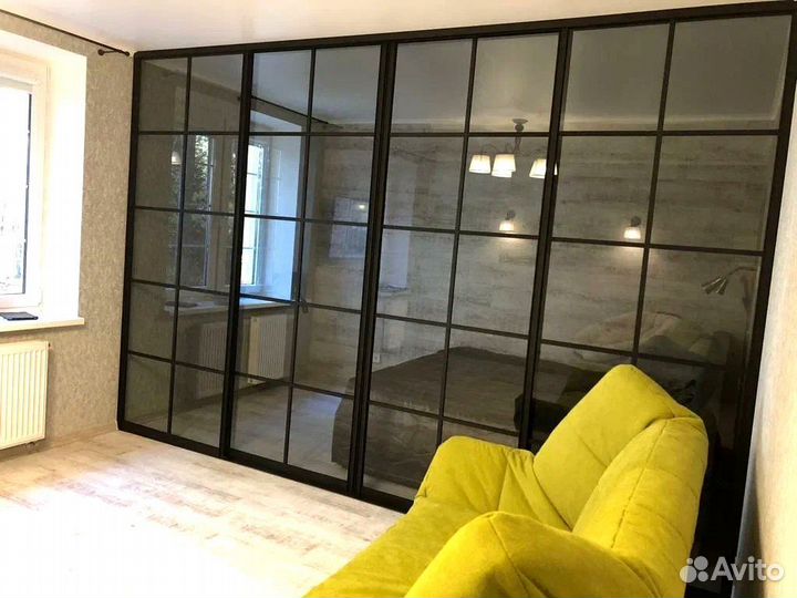 Стеклянные перегородки раздвижные