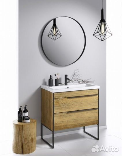 Мебель для ванной Aqwella Fargo 80