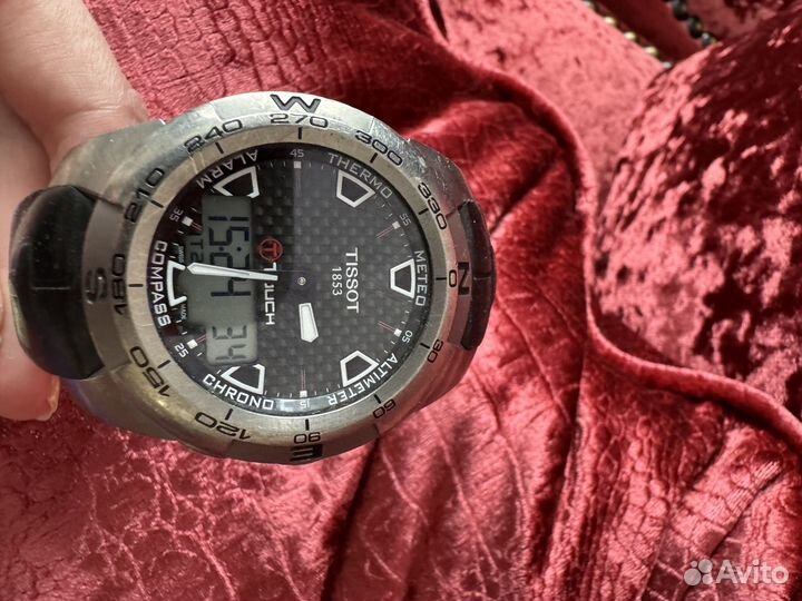 Часы tissot t touch titanium