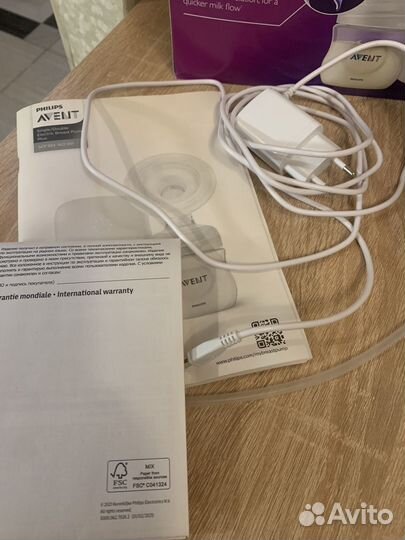 Молокоотсос электрический Philips avent plus