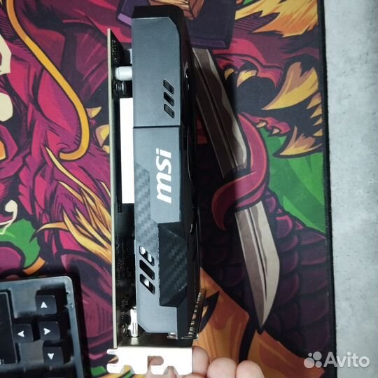 Видеокарта MSI AMD Radeon RX 550 4Gb aero ITX OC