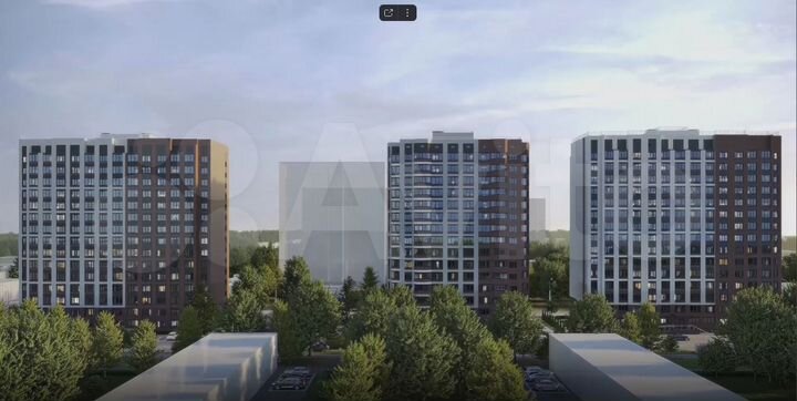 Квартира-студия, 20,6 м², 12/15 эт.