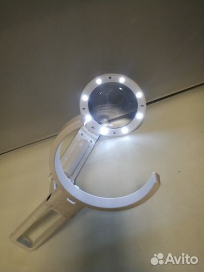 Лупа 5Х диаметр 75мм Раскладная 11х-19мм