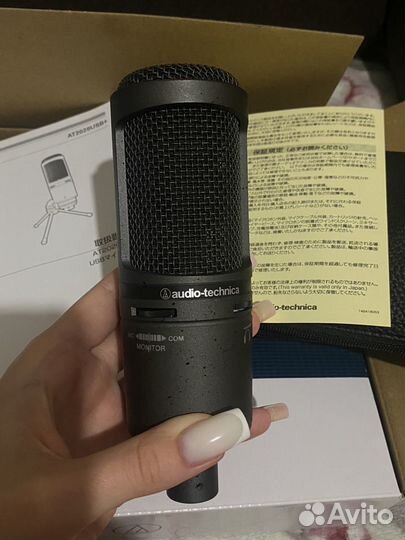 Микрофон студийный audio technica AT2020 usb