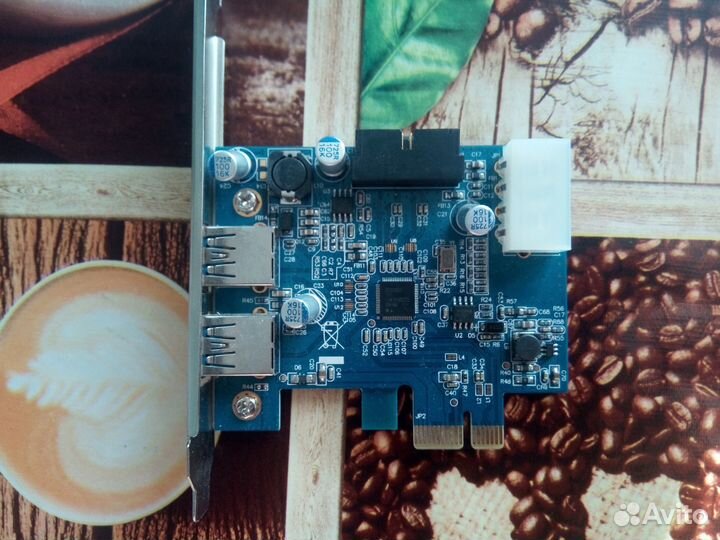 USB 3.0 PCI-E 1x контроллер и фронтальная панель U