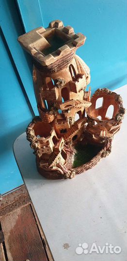 Грот в аквариум