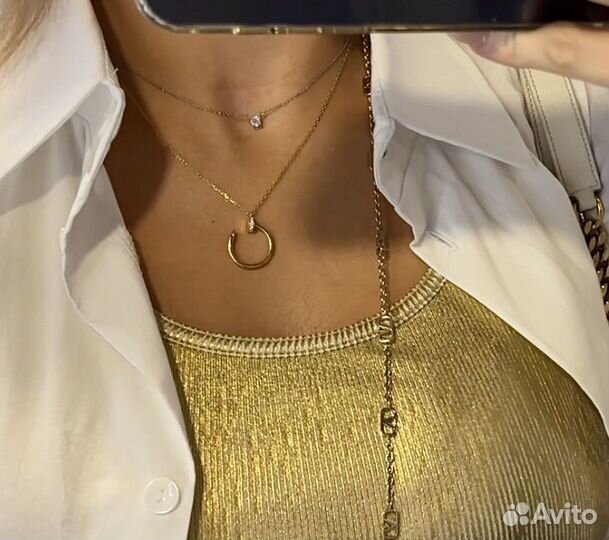 Cartier juste un clou подвеска