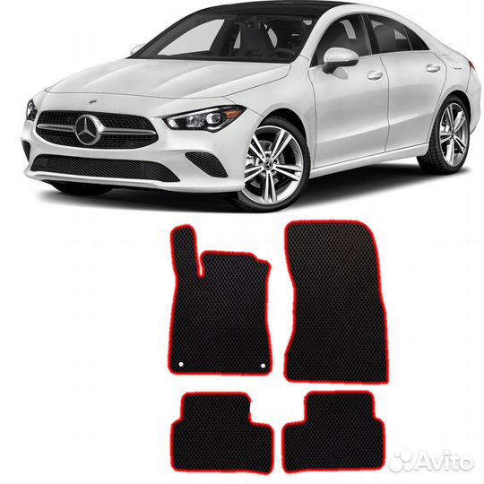 Коврики eva на mercedes cla c118 2019-2023