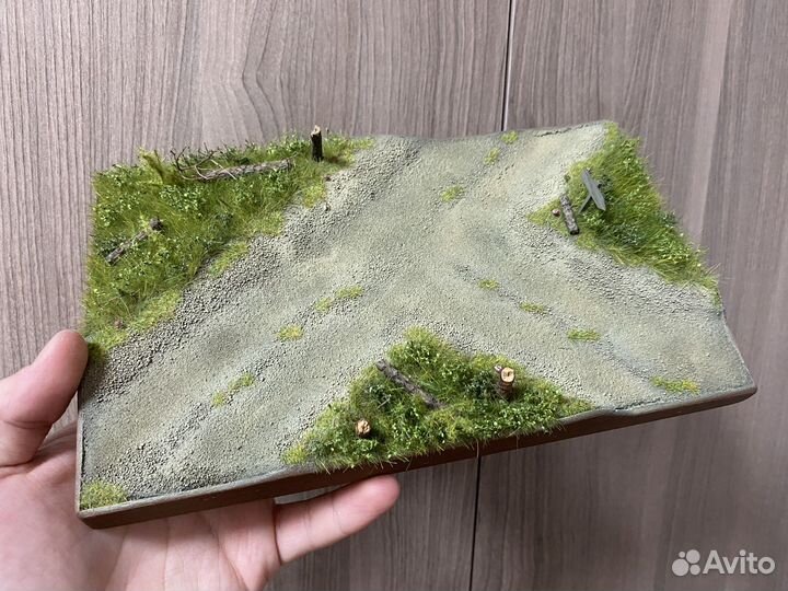 Готовая диорама для техники