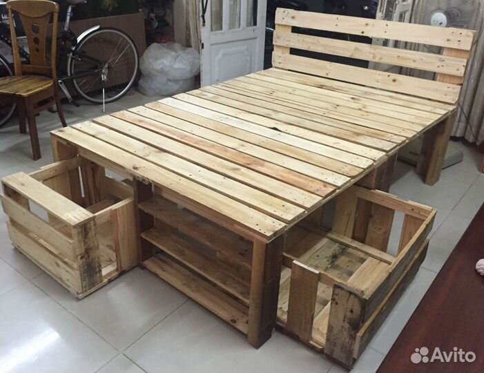 Мебель из поддонов под заказ