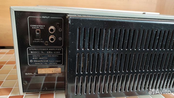 Усилитель мощности Hitachi HMA 6500 220V