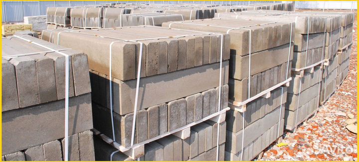 Бордюры дорожные, тротуарные, садовые