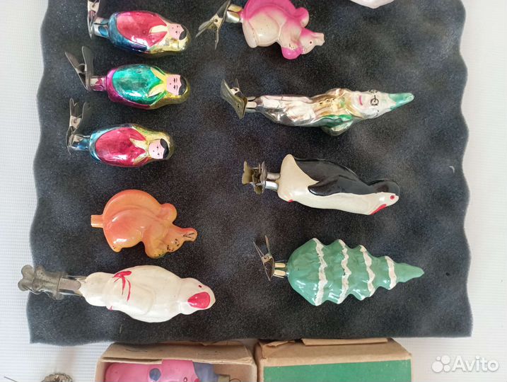 Елочные игрушки СССР