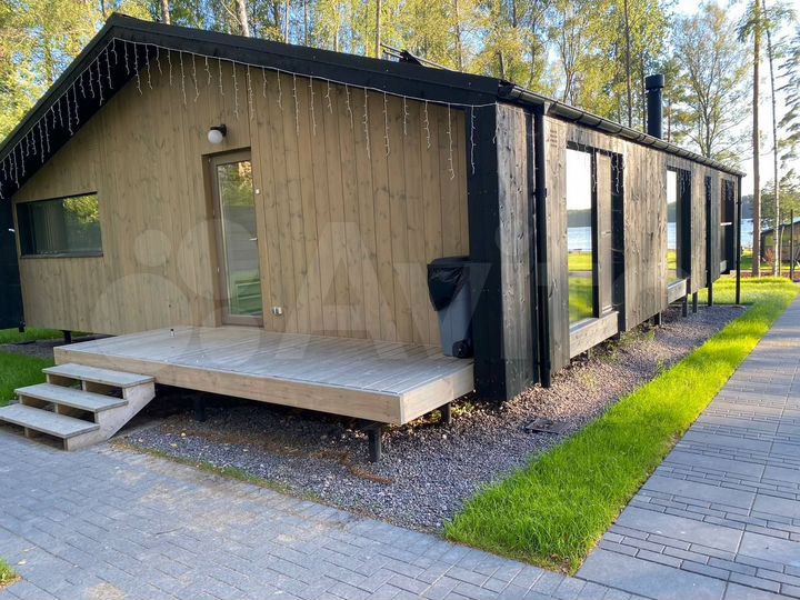 Дом 77 м² на участке 2 га