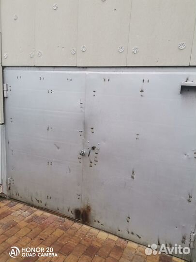 Ворота гаражные металлические бу