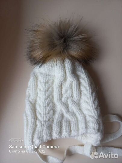 Шапочка детская зимняя 46-48р