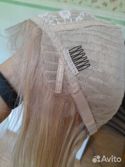 Парик система Русый светлый Натуральный Новый