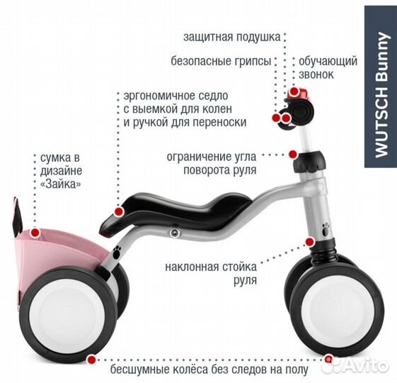 Новый беговел Puky Wutsch Bundle, Германия