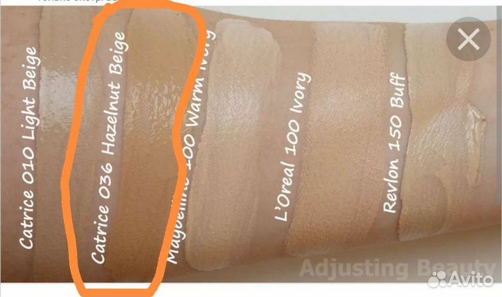 Стойкий тональный крем-флюид Catrice, тон 036