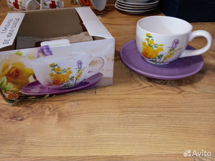 Чашки,чайные пары СССР и современные