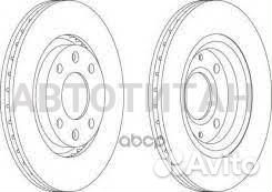 Диск тормозной передний (266x22 ) Citroen Berlingo