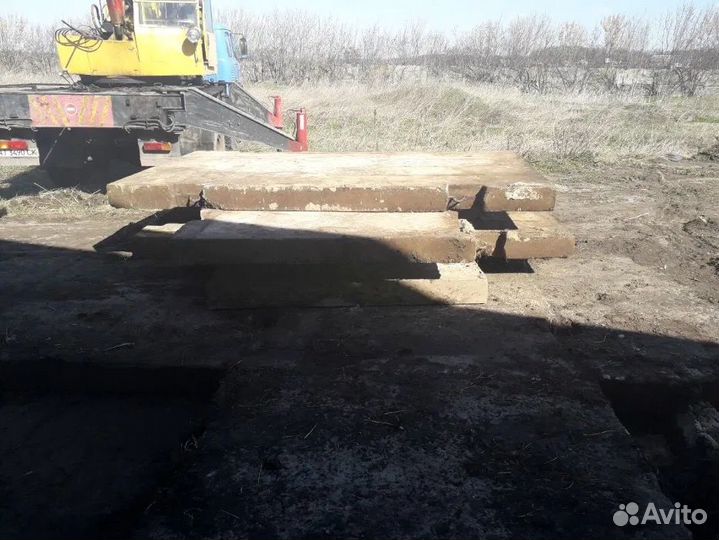 Плиты дорожные 3х1.75