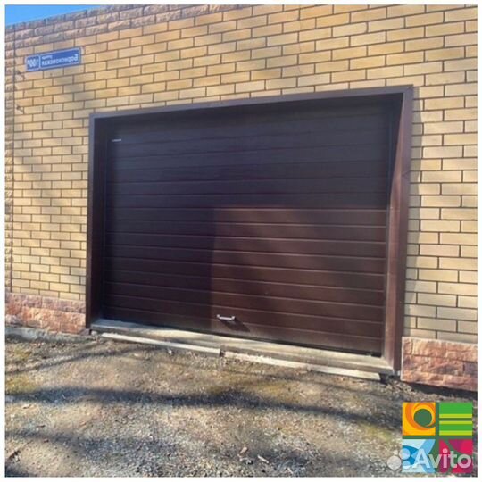 Ворота гаражные alutech