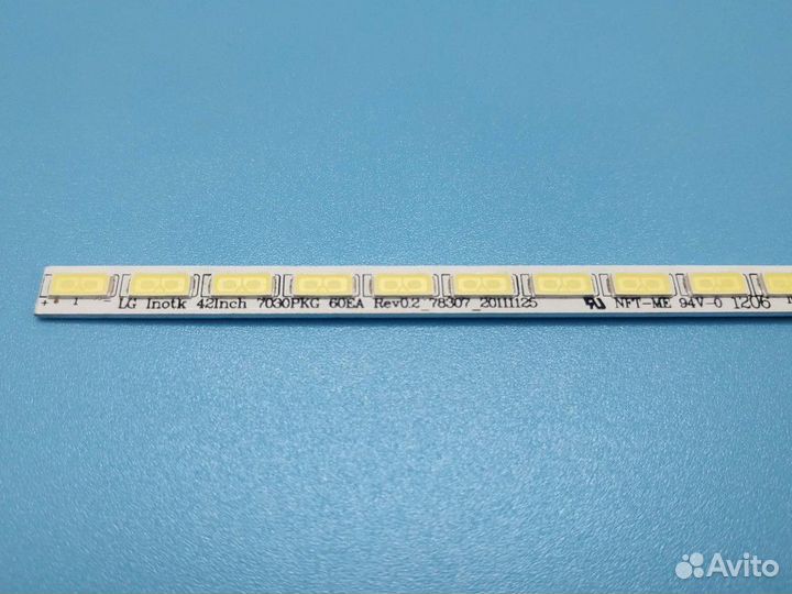 Подсветка LG innotek 42inch 7030PKG 60EA REV0.2