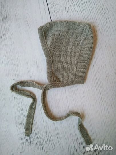 Шапочка детская шерстяная disana