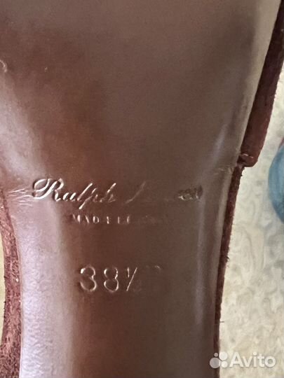 Ralf lauren босоножки