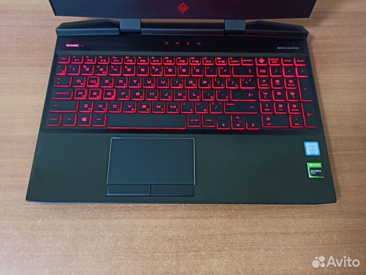 Суперигровой ноутбук HP omen / i7 / GTX 6gb