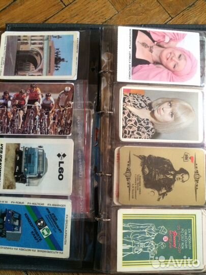 Календарики 80 гг, разная тематика