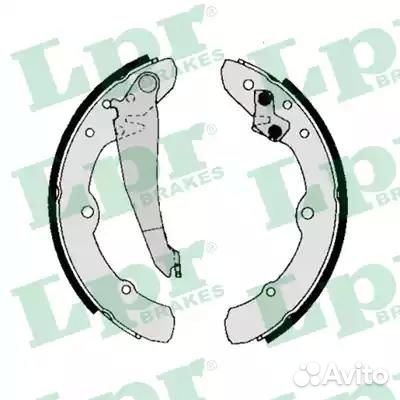 Колодки тормозные барабанные 00150