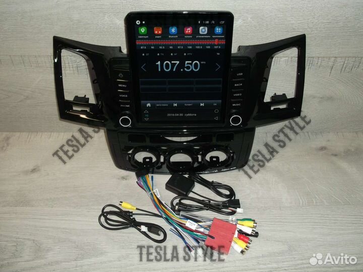 Магнитола Toyota Fortuner 2/32 Tesla Android
