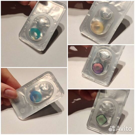 Линзы контактные цветные