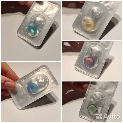 Линзы контактные цветные