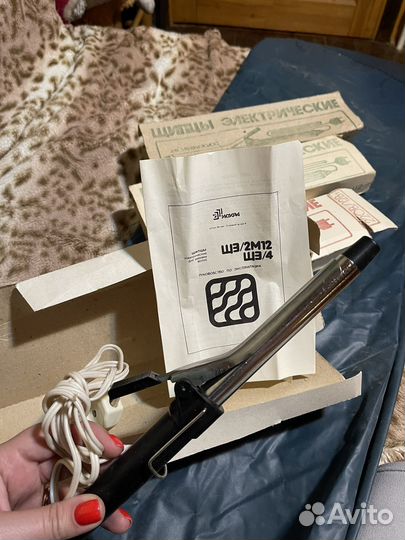 Щипцы для завивки волос 1990 г