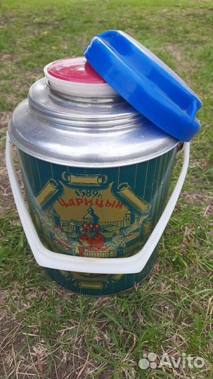 Термос с металлической колбой