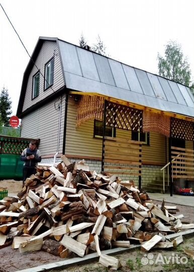 Дрова Береза с доставкой в Выборге