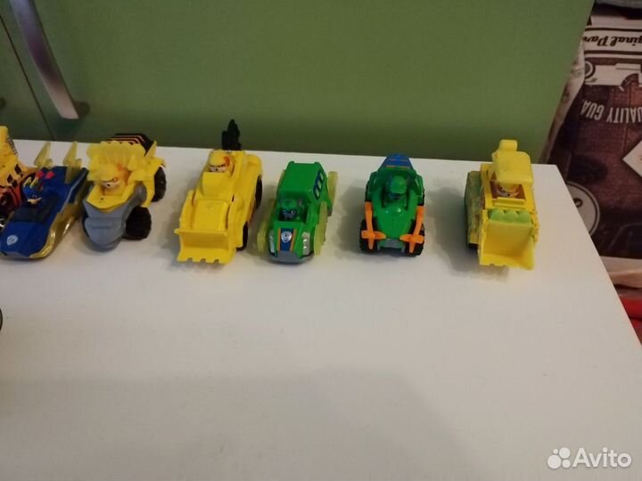 Машинки щенячий патруль